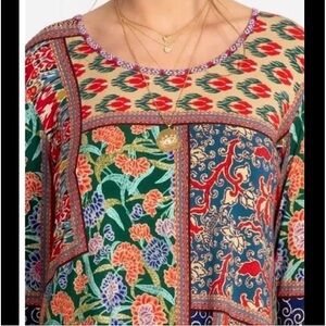 Johnny Was Jules Patchwork Print Size Large